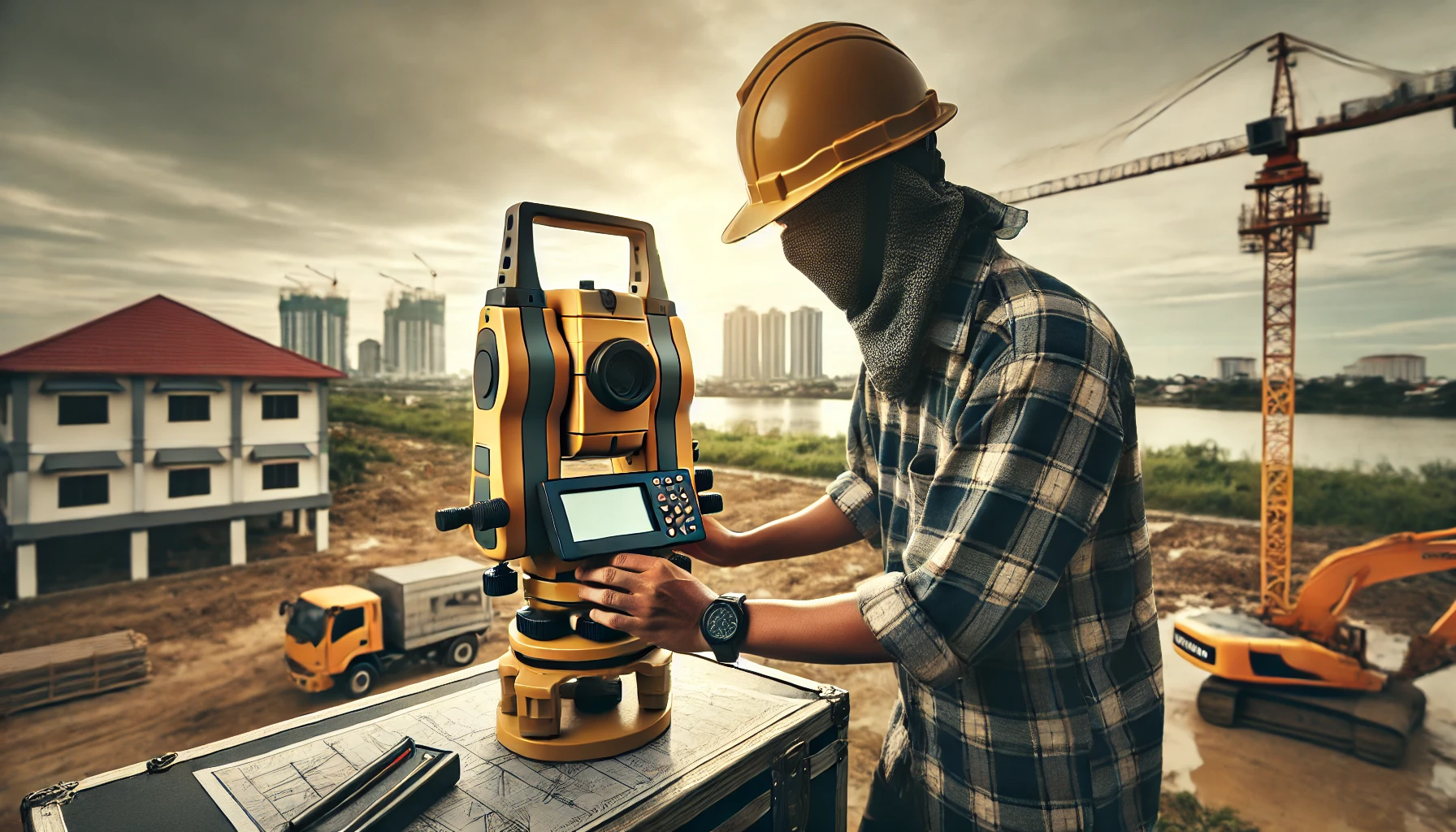 Kalibrasi Total Station Alat Survey Murah Samarinda