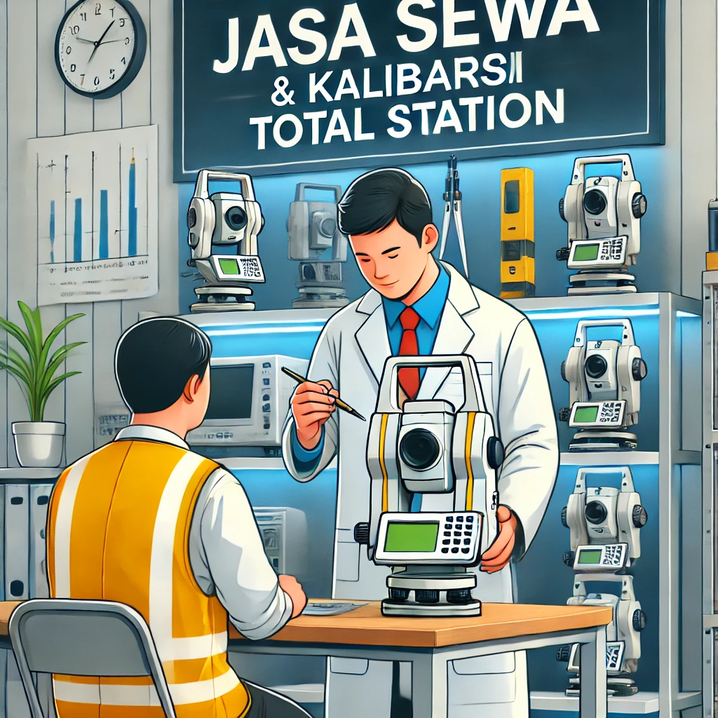 Jasa sewa service dan kalibrasi total station