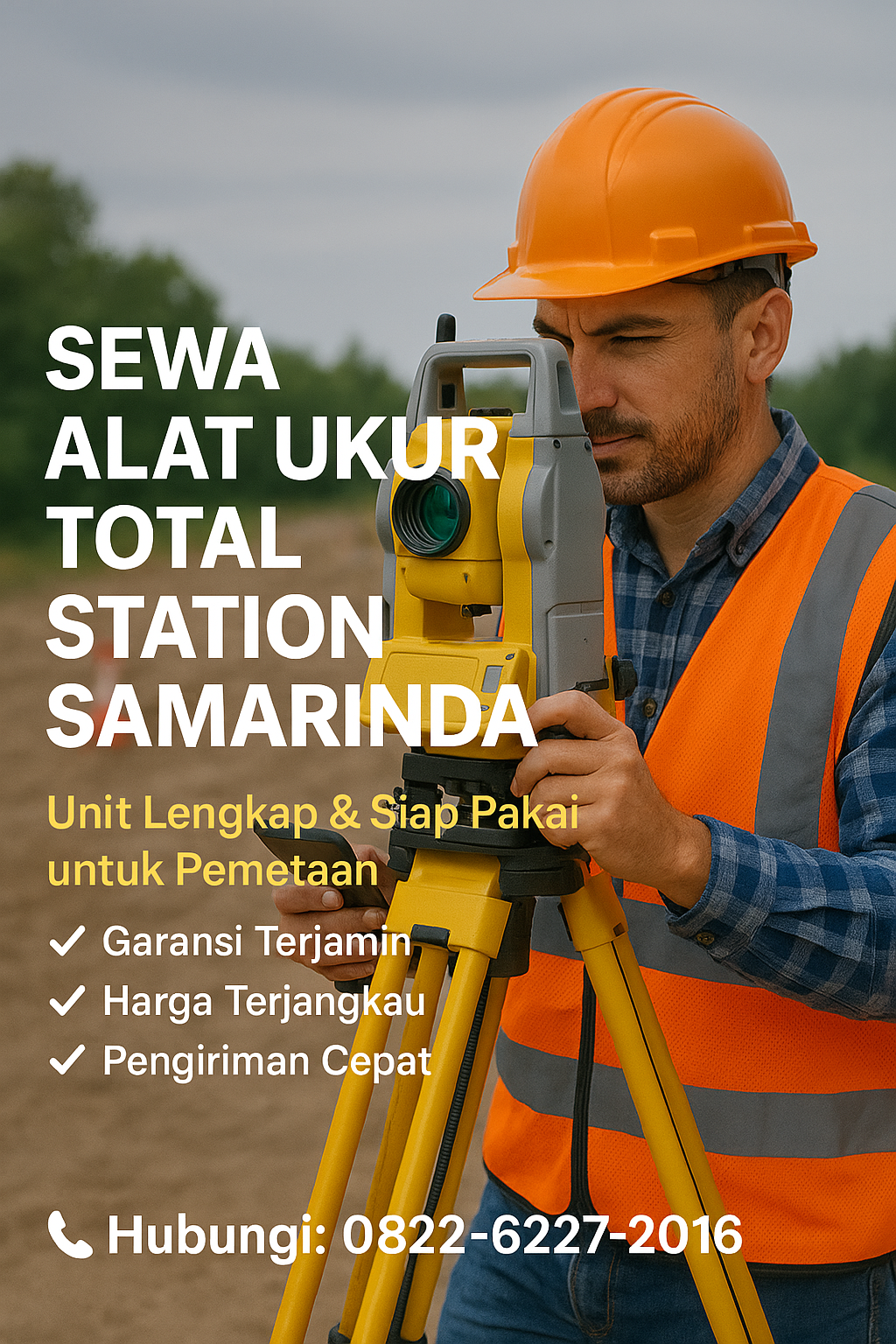 Sewa Alat Ukur Total Station Samarinda