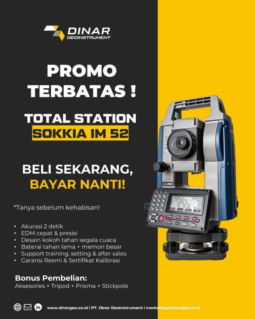 Jasa Sewa Total Station IM 52 Samarinda